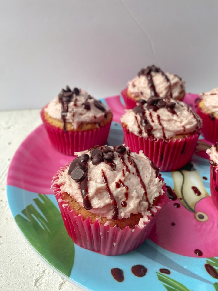 Neapolitan Cupcakes