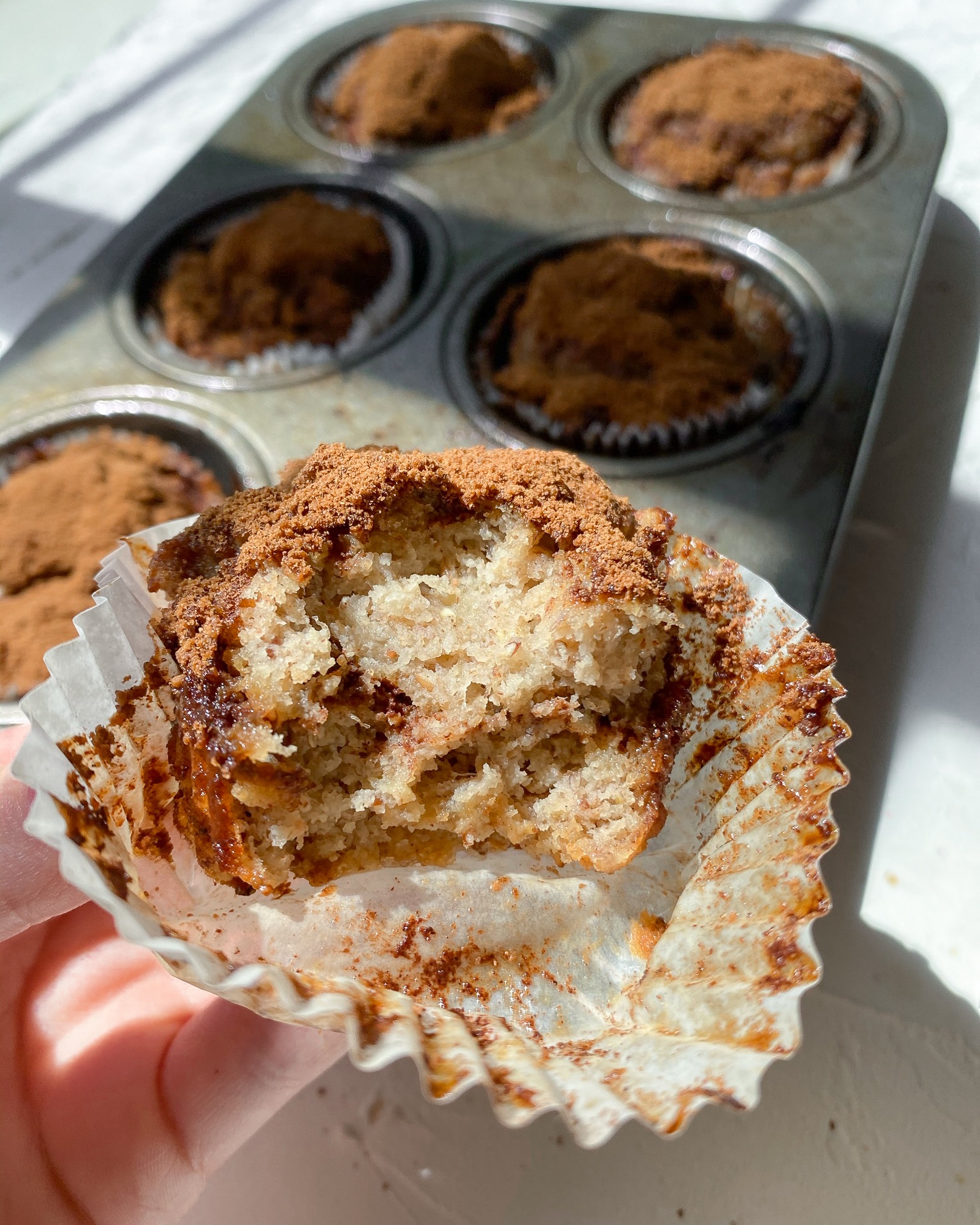 Snickerdoodle Banana Muffins Thejoysofbaking Snickerdoodle Banana Muffins Thejoysofbaking
