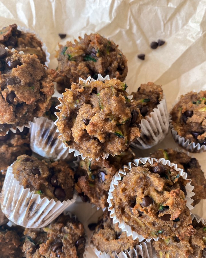 Zucchini Banana Mini&nbsp;Muffins