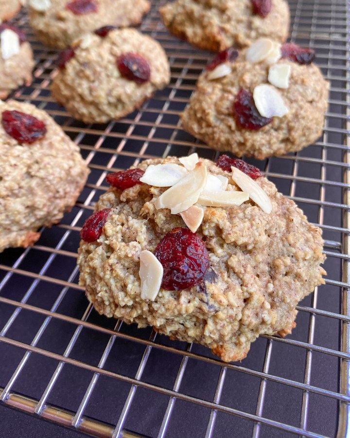 Cranberry Almond Banana Bread&nbsp;Cookies