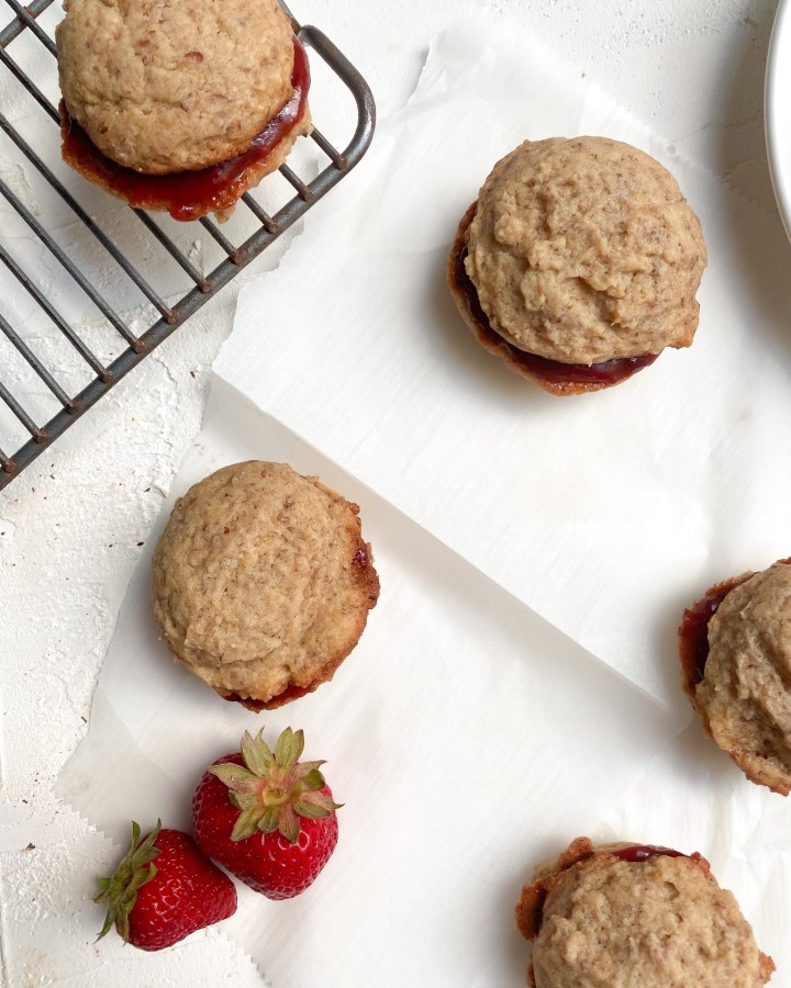Vegan Brown Butter Sandwich&nbsp;Cookies
