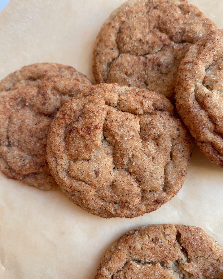 Chai Spiced Snickerdoodles